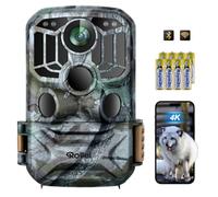 ROLLEI 20196 - Telecamera per la fauna selvatica con visione notturna, 4K, WLAN