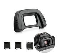 Fotover Eyecup Eyepiece Viewfinder per Nikon D7000 D750 D610 D600 D300 D200 D100 D90 D80 D70 D70s sostituisce Nikon DK-21 Eyecup con Hot Shoe Cover (3 pezzi)