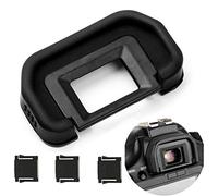 Fotover Mirino oculare per fotocamere Canon EOS 6D, 6D Mark II, 5D, 5D Mark II, 80D, 70D, 60D, 50D, 40D, 30D, 20Da, 20D, sostituisce Canon EB con copertura hot shoe (3 pezzi)