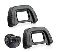 Fotover Oculare mirino per fotocamere Nikon D7000 D750 D610 D600 D300 D200 D100 D90 D80 D70 D70s sostituisce Nikon DK-21 oculare (2 pezzi)