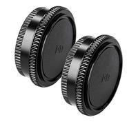 Fotover - Set di 2 copriobiettivo e copriobiettivo per Canon FD Mount Lens & Fotocamere, 2 set