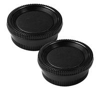 Fotover - Set di 2 copriobiettivo e copriobiettivo posteriore per tutte le fotocamere Nikon DSLR D850 D810 D750 D7200 D610 D7100 D5300 D7000 D800 D5 D7500, 2 set
