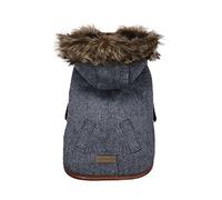 Fou Fou Dog FFD 63060 Cappottino Giacca a Vento per Cane Chelsea, 3XL, Denim Blu