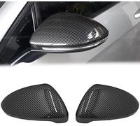 Fouedy 1 paio di coperture per specchietto retrovisore per VW Golf 7 MK7 MK7.5 GTI R GTE GTD 13 - 20 coprispecchietti retrovisori (fibra di carbonio)