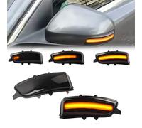 Fouedy Indicatore di direzione dinamico a LED per specchietto laterale per C30 S80 2007-2013 S40 V50 2007-2012 S60 C70 V40 V70