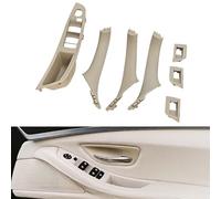 Fouedy Maniglia per portiera laterale, 7 pezzi, per maniglia interna della portiera dell'auto, per B-MW Serie 5 F10 F11 Serie 5 520 523 525 528 530 535 (ostrica)