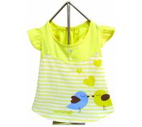 FouFou Dog Miss Lovebird Dress Yellow XL Abito, Vestito per Cane