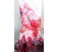 foulard 100% seta chiffon mousseline stola sciarpa donna coprispalle hijab