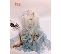 foulard 100% seta chiffon mousseline stola sciarpa donna coprispalle hijab