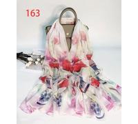 foulard 100% seta chiffon mousseline stola sciarpa donna coprispalle hijab