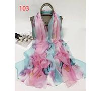 foulard 100% seta chiffon mousseline stola sciarpa donna coprispalle hijab