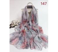 foulard 100% seta chiffon mousseline stola sciarpa donna coprispalle hijab