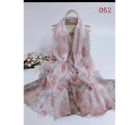 foulard 100% seta chiffon mousseline stola sciarpa donna coprispalle hijab