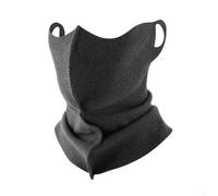 Foulard antivento da ciclismo con passanti per le orecchie che fornisce una ritenzione stabile del calore e resistenza al vento freddo per attività all'aperto autunnali e invernali come sci e