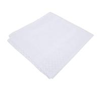 Foulard Arabo da Uomo, Dubai Musulmano Copricapo Casual Sciarpa Copricapo Musulmano Copricapo per Arabia Saudita Dubai Emirati Arabi Uniti Viaggiare(Piazza Bianca)