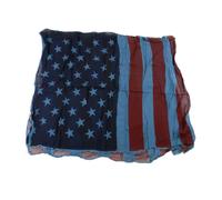 Foulard Bandiera America uomo donna kefia sciarpa Usa vintage cotone vari italy
