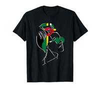 Foulard con bandiera della Dominica Dominican Pride, motivo: radici dominicane Maglietta