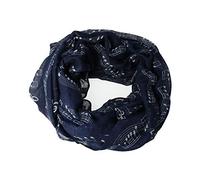 Foulard con note musicali - Idea regalo per musicisti blu/bianco Taglia unica