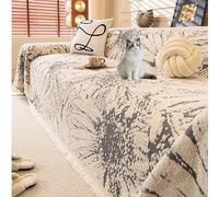 Foulard Copridivano Copridivano Universale Quattro Stagioni, Multiuso per Divani a 1 2 3 4 5 Posti Adatto a Tutti i Tipi di divani per Cani, Gatti e Animali Domestici(Gray,180x260)