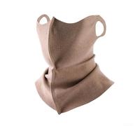 Foulard da ciclismo antivento con design appeso alle orecchie che offre resistenza al vento freddo e ritenzione del calore per attività all'aperto come sci e arrampicata in montagna (grigio basso)