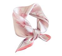 Foulard da Donna 100% Pura Seta di Gelso - Piccolo Quadrato 53,3 x 53,3 cm - Mocassini Eleganti, Small