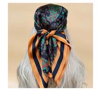 Foulard Da Donna In Seta Quadrato Con Protezione Solare Spiaggia E Sciarpe The Four Seasons per l'uso Quotidiano, per Feste Decorazione(Color-12)