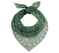 Foulard di Seta Paisley by Fraas verde scuro One Size