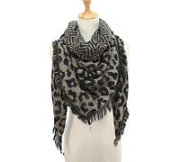 Foulard Donna - Caldo Avvolgimento Sciarpa Inverno Scialle Donne Lungo Mantello Stampa Sciarpe Rubato Sciarpa Sciarpa Leopard (Coffee, One Size)