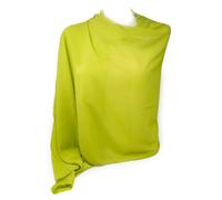 Foulard donna colorati Stola cerimonia coprispalle elegante scialle grande da matrimonio per abito da sera ragazza signora anziana primavera estate 2025 Verde acido