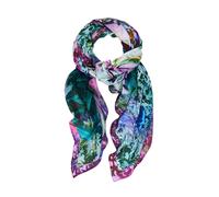 Desigual Sciarpa blu / blu chiaro / verde / sambuco Donna Desigual One Size