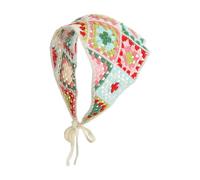 Foulard floreale lavorato a maglia per capelli femminile primavera scavata fascia decorativa copricapo festival musicale foulard foto fascia per capelli Incontri Hairpiece