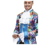 Foulard & Polsino Set Austin Powers Uomo 1980s 70s Accessorio Vestito Carinval