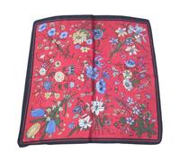 Foulard Seta Quadrato 70x70 Donna Lumberjak Sciarpa Quadrata Leggera Elegante