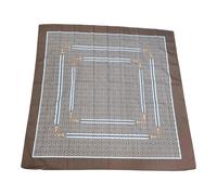 Foulard Seta Quadrato 90x90 Donna Lumberjak Sciarpa Quadrata Leggera Elegante