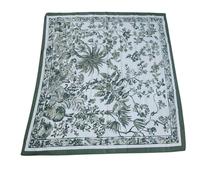 Foulard Seta Quadrato 90x90 Donna Lumberjak Sciarpa Quadrata Leggera Elegante