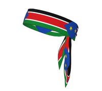Foulard sportivo con bandiera del Sud Sudan, per uomo e donna, per fitness, corsa, yoga, assorbe il sudore