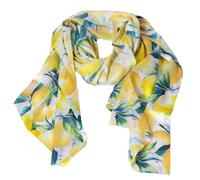 FOULARD/STOLA A.CARACCIOLO LINEA CAPRI 100% SETA (LIMONCELLO)