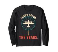 Found Below The Years Deep Sea Aviation History Maglia a Manica
