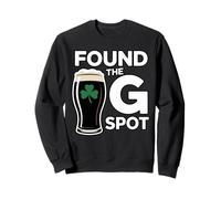 Found The G Spot Funny St Patricks Day Felpa