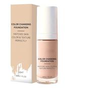 Foundation - Adaptive Skin Tint, Color Changing Moisturizing Base with Hydrating, Self Adjusting Coverage, Ideal for Daily Commuting Business Trips