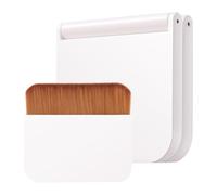 Foundation Brush, Makeup Tool, Synthetic Fiber Flat Square Head Design, Skin Friendly Soft Bristles, Face Blending Applicator for Contouring, Highlighting With Cream or Liquid