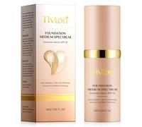 Foundation Color Changing - Foundation 4 in 1 Medium/Light Spectrum with SPF 50 | All-Day Makeup Hold & Makeup Nude & Waterproof | Idrating Foundation Full Coverage Suitable for Dry & Oily Skin types