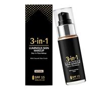 Foundation Cream - 1.97 × 4.72 in Liquid Makeup Foundation, 30ml Lightweight Concealer Formula, Smooth Skin Coverage Base, Natural Finish Beauty Cosmetic, Daily Use Face Makeup for Women Lady