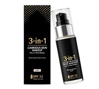 Foundation Cream - Long-Wear Concealer | Lightweight Liquid Foundation for Women, Full Coverage Base Makeup for Daily Use, Waterproof Matte Finish for Outdoor Stage Performance