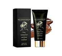 Foundation Legs Waterproof Leg Makeup with Brush, Flawless Body Concealer Cream Waterproof Leg Cream, Body Coverage Perfector Long-Lasting Sweat-Proof Coverage Concealer