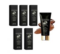 Foundation Legs Waterproof Leg Makeup with Brush, Flawless Body Concealer Cream Waterproof Leg Cream, Body Coverage Perfector Long-Lasting Sweat-Proof Coverage Concealer