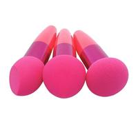 Foundation Sponge - 3 pezzi Makeup Blender Set, Soft High-Density With Handles| Versatile Dry And Wet Cosmetic Sponges, Travel Beauty Tool For FONDATIONS Concealer Blush Contouring