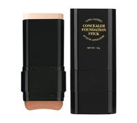 Foundation Stick 15g - Creamy Face Makeup, Portable Travel Cover Stick, Long Wear Buildable Coverage | Lightweight Waterproof Concealer Cream Primer For Oily Dry Combination Skin Daily Use