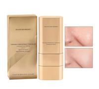 Foundation Stick - 15g Waterproof Long Lasting Cream Concealer, Double-Ended Hydrating Makeup Hardware, 2026 Full Coverage Base for Weddings, Dating & Parties, Professional Beauty Stick