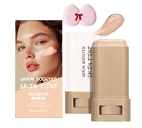 Foundation Stick Beauty Balm Serum Boosted Skin Tint,Solid Tinted Moisturizing Serum Contour Foundation Face Stick,Even Skin Tone Portable Moisturizing Essence,Natural Finish Makeup (05#, Same size)